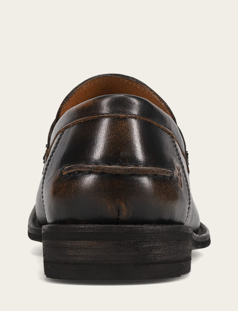 Men's Brown Brush Off Tyler Flex Penny Loafer | Frye Everyday
