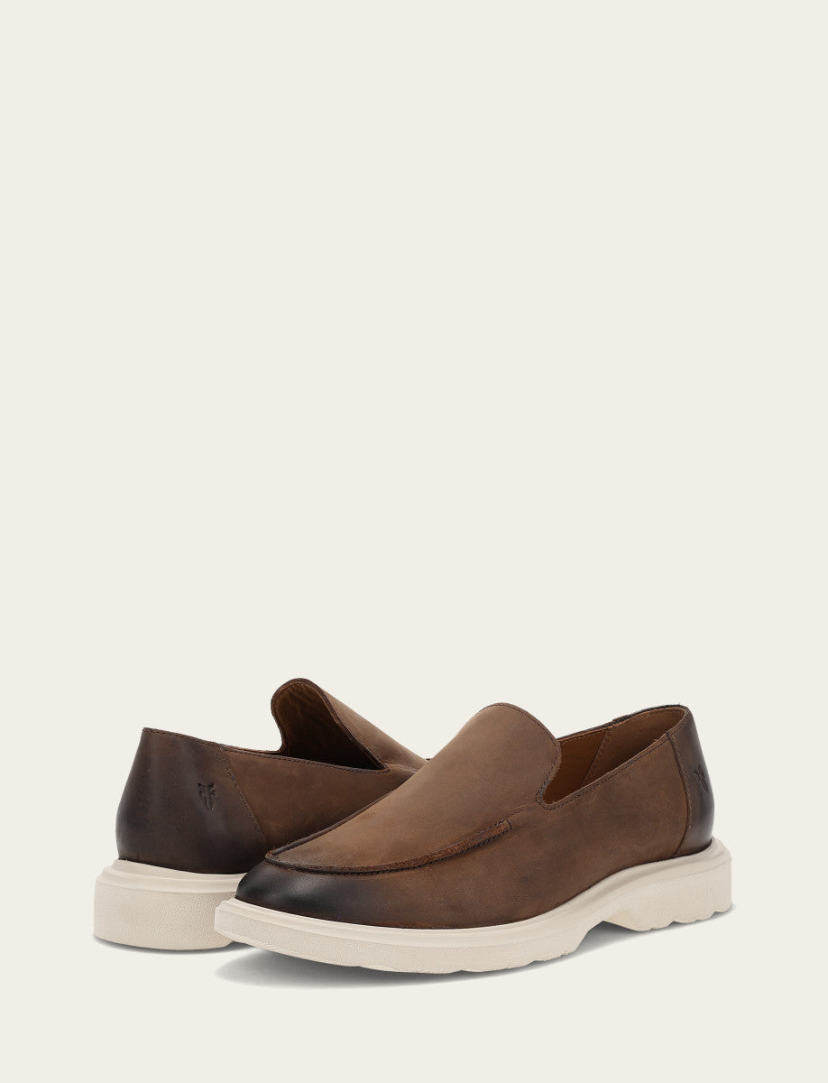 Men's Chocolate Connor Venetian Loafers | Frye Exclusive