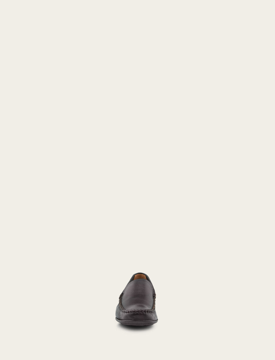 Men's Black Lewis Venetian Loafers | Frye Great Value