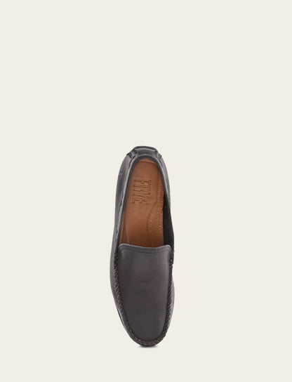 Men's Black Lewis Venetian Loafers | Frye Great Value