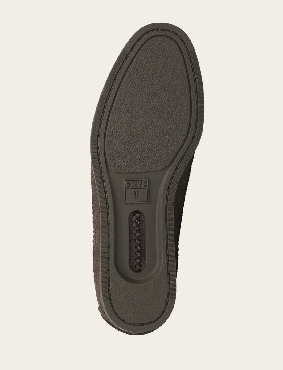Men's Storm Grey Mason Field Moc Loafers | Frye Essential