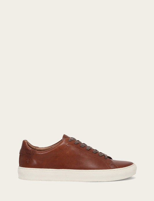 Men's Caramel Astor Low Lace Slip On Sneakers | Frye Deals