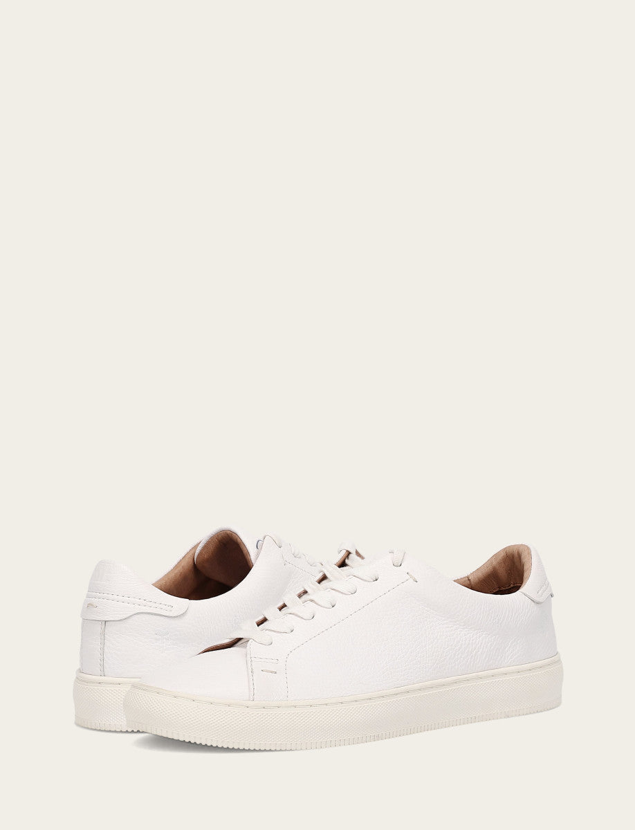 Men's White Astor Low Lace Slip On Sneakers | Frye Hot Sale