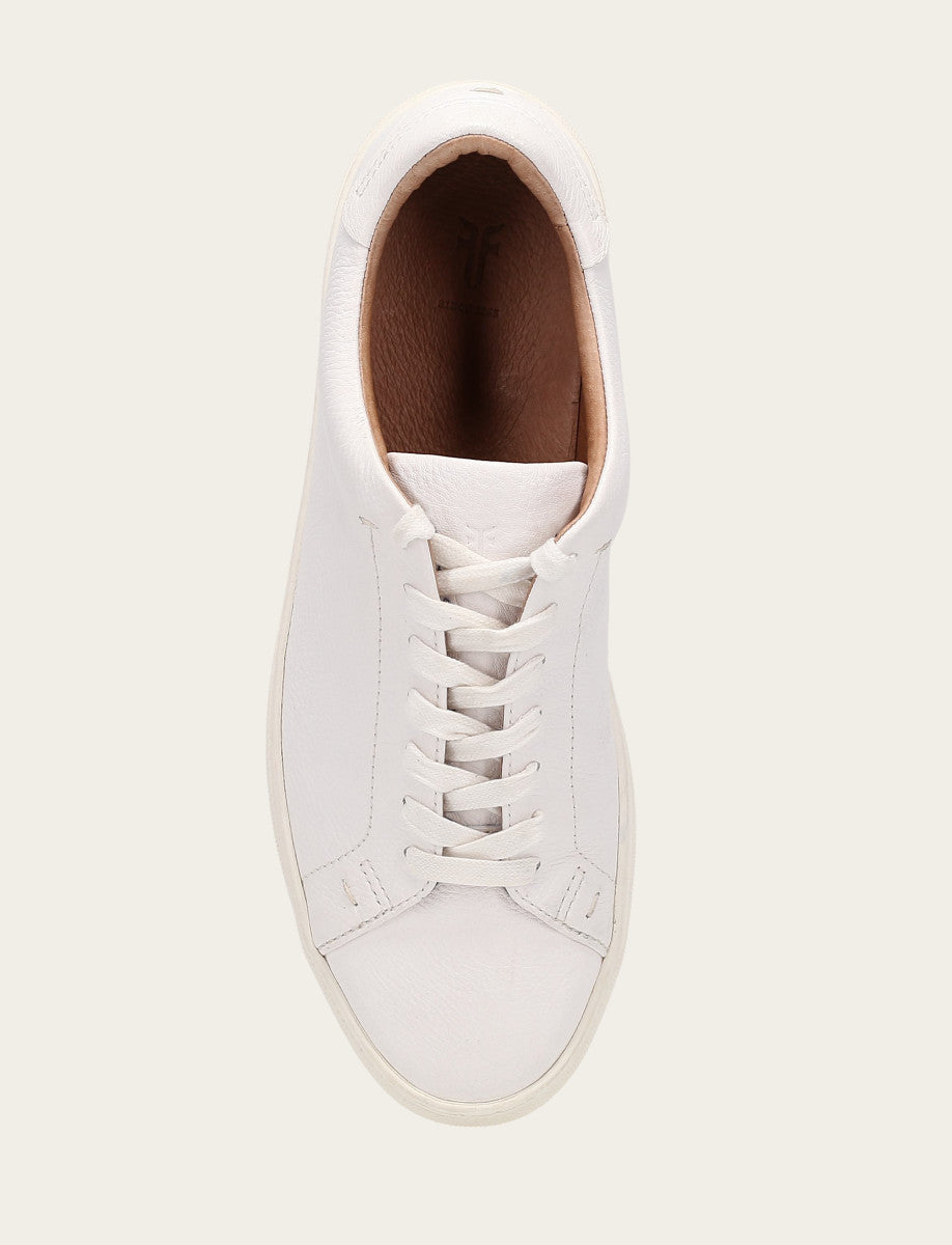 Men's White Astor Low Lace Slip On Sneakers | Frye Hot Sale