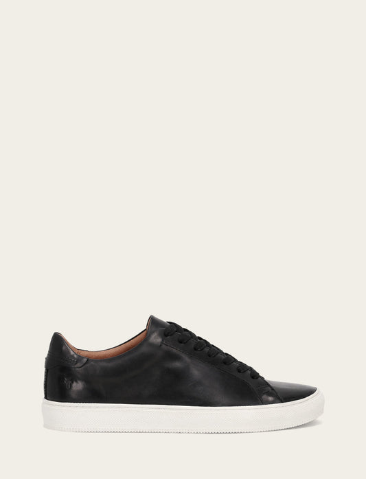 Men's Black Astor Low Lace Slip On Sneakers | Frye Deals