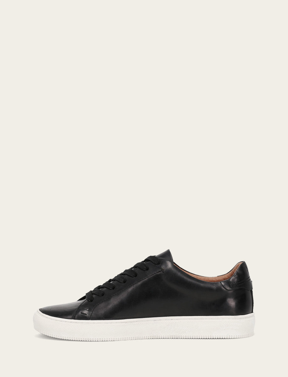 Men's Black Astor Low Lace Slip On Sneakers | Frye Deals