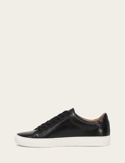 Men's Black Astor Low Lace Slip On Sneakers | Frye Deals