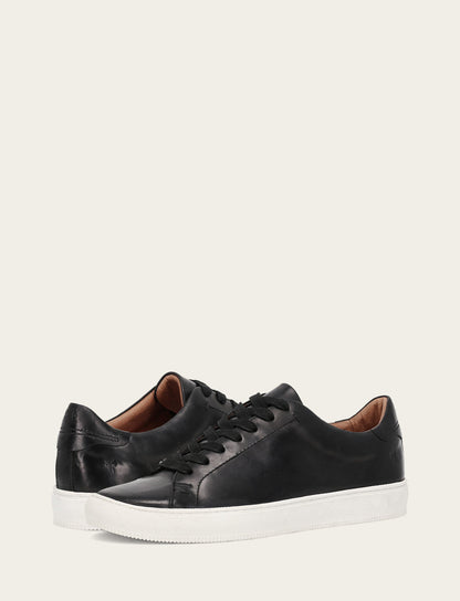 Men's Black Astor Low Lace Slip On Sneakers | Frye Deals