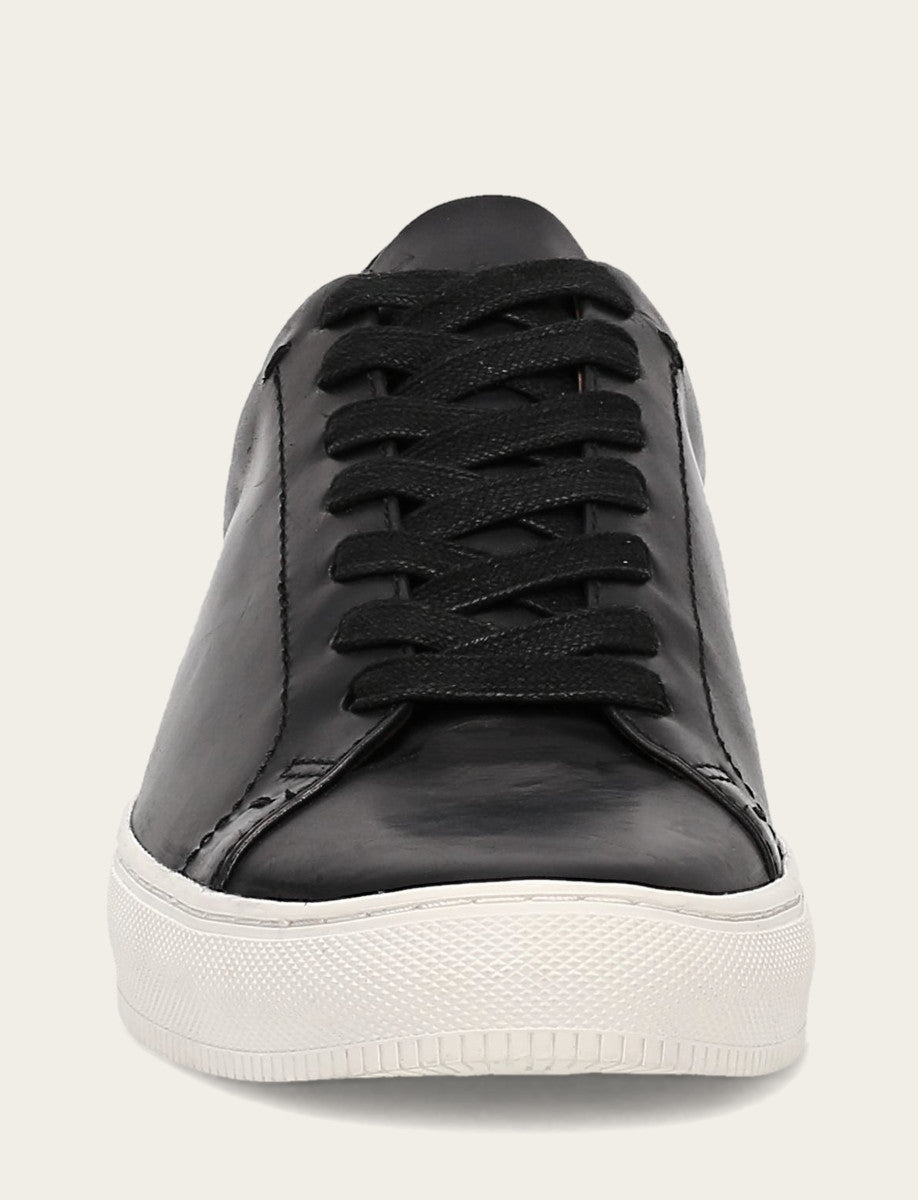 Men's Black Astor Low Lace Slip On Sneakers | Frye Deals