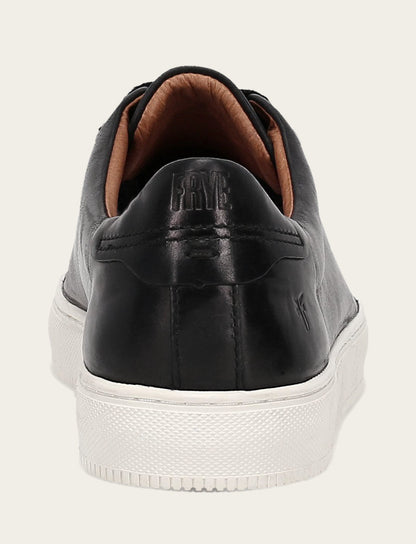 Men's Black Astor Low Lace Slip On Sneakers | Frye Deals