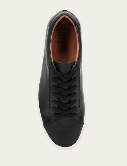 Men's Black Astor Low Lace Slip On Sneakers | Frye Deals