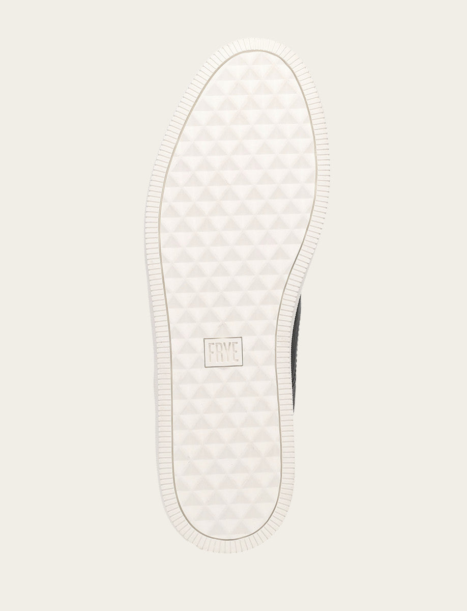 Men's Black Astor Low Lace Slip On Sneakers | Frye Deals