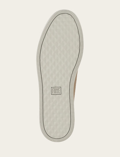 Men's Khaki Astor Cap Toe Low Lace Sneakers | Frye Premium