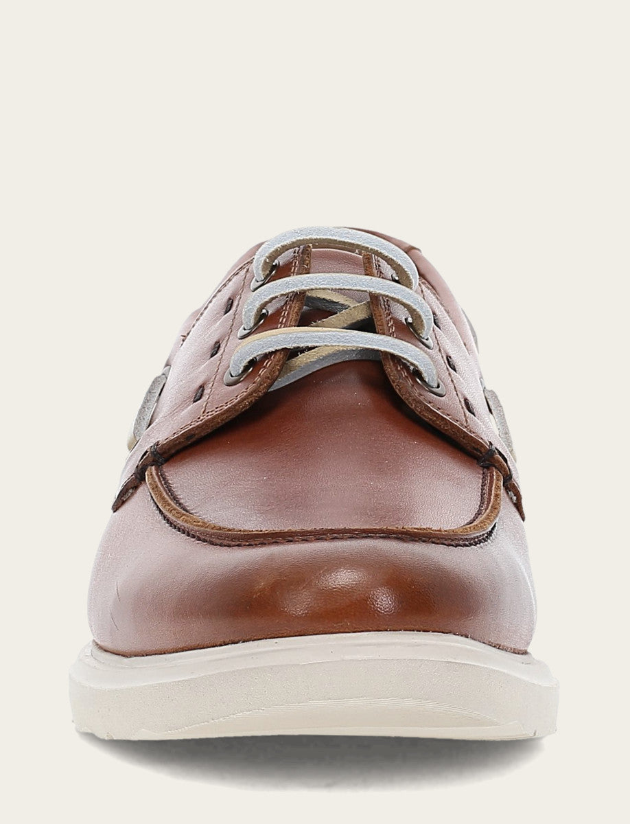 Men's Caramel Connor Boat Shoe | Frye Premium