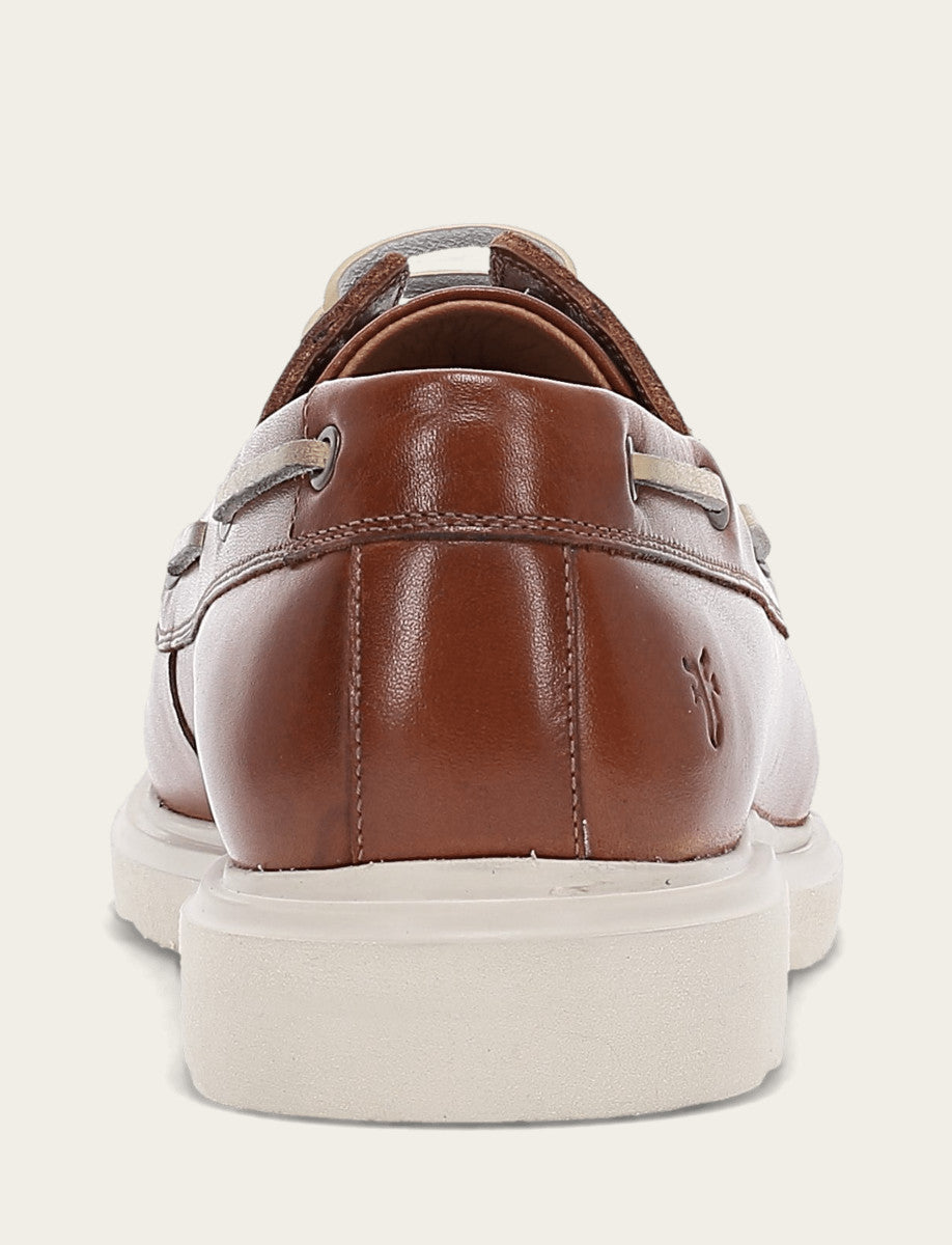 Men's Caramel Connor Boat Shoe | Frye Premium