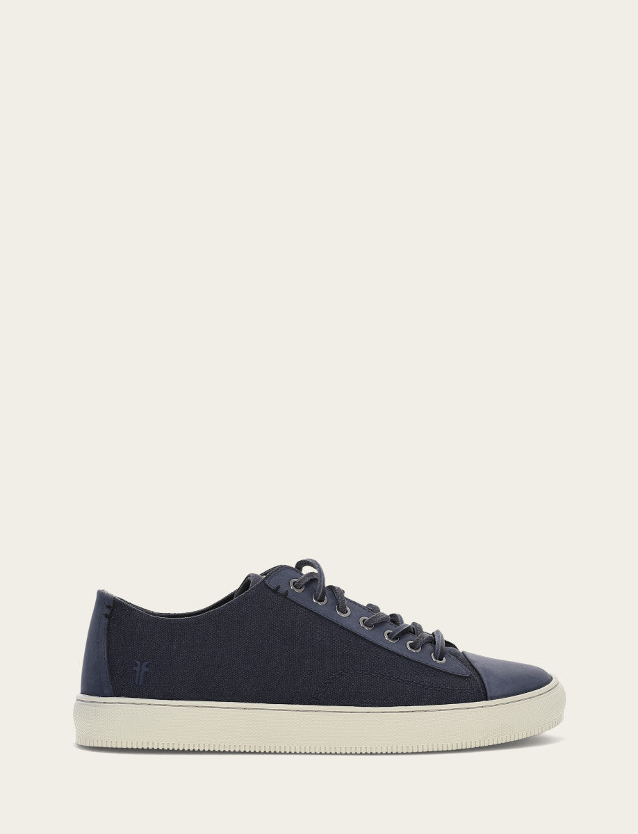 Men's Indigo Astor Cap Toe Low Lace Sneakers | Frye Best Seller