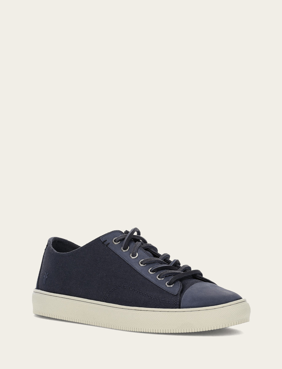 Men's Indigo Astor Cap Toe Low Lace Sneakers | Frye Best Seller