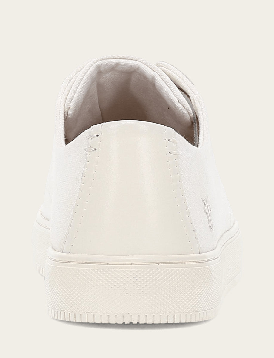 Men's White Astor Cap Toe Low Lace Sneakers | Frye Trending