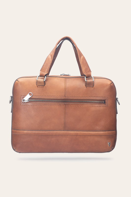 Nash Cognac Briefcase | Frye Recommended