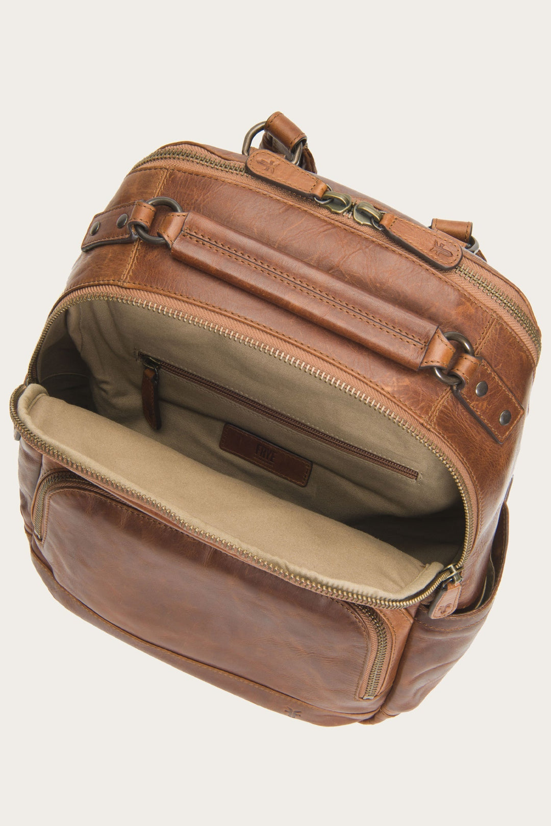 Logan Cognac Backpack | Frye Smart Buy