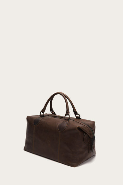 Logan Dark Brown Overnight | Frye Signature