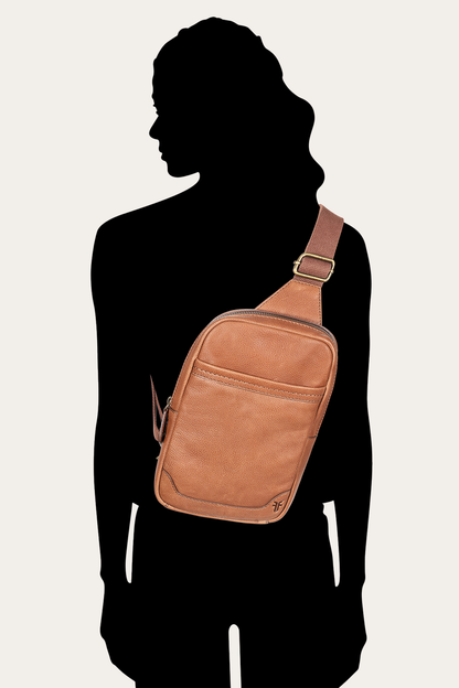 Wyatt Cognac Sling | Frye Premium