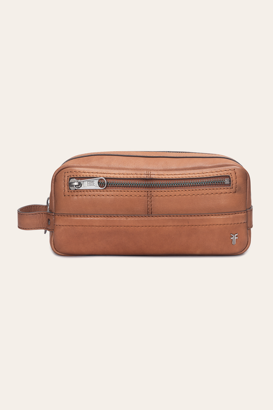 Nash Cognac Dopp Kit | Frye Trusted