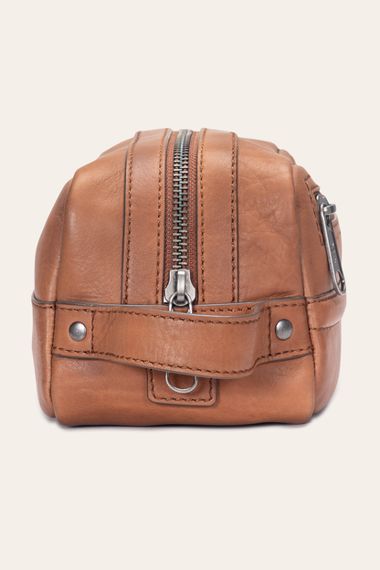 Nash Cognac Dopp Kit | Frye Trusted