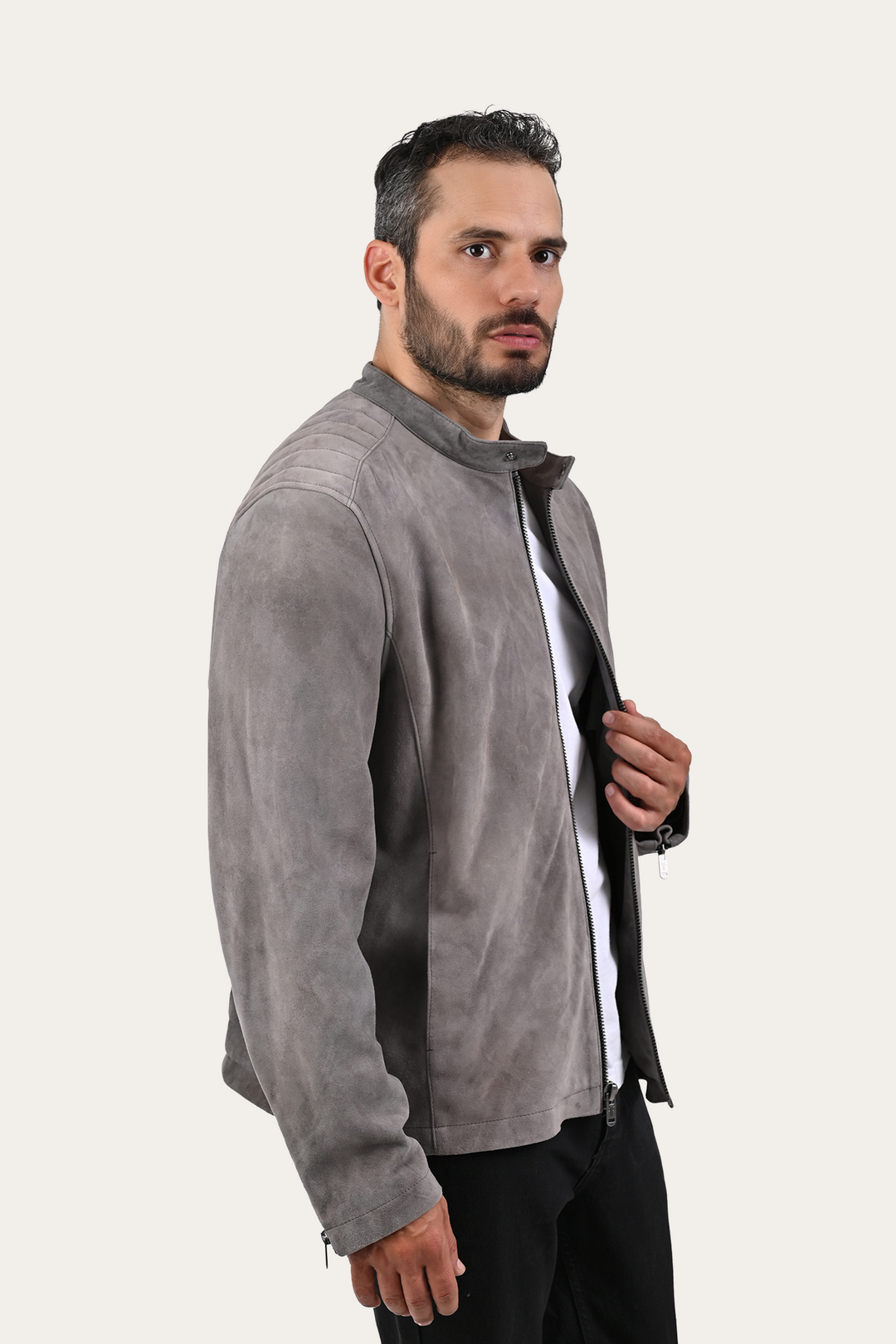 Gray Rhys Jacket | Frye Customer Favorite