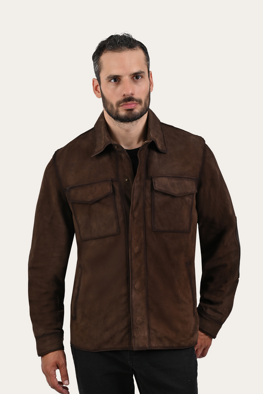 Dark Brown Prescott Jacket | Frye Quality