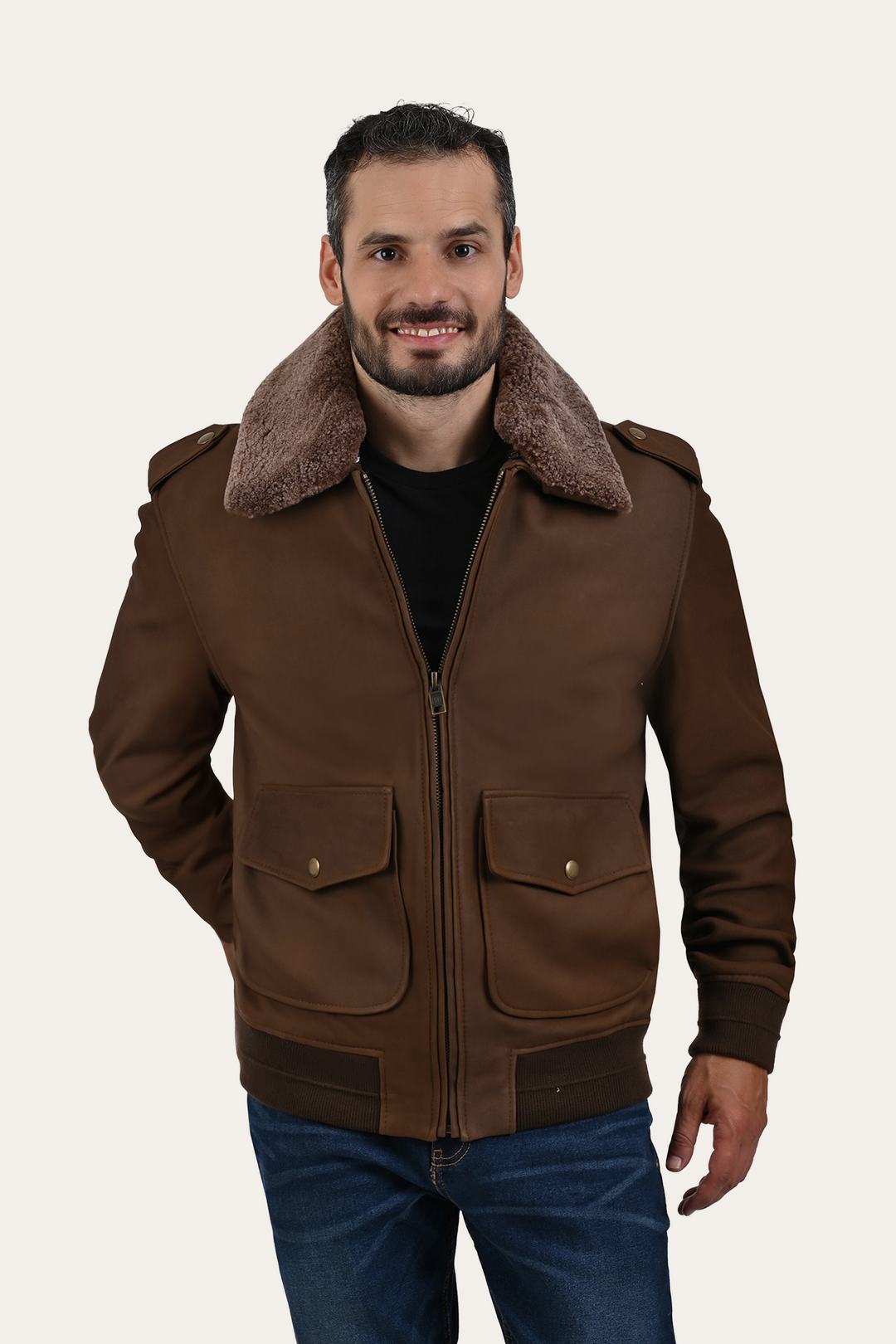 Brown Angus Jacket | Frye Latest