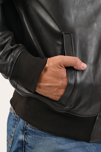Men’s Dark Brown Dusty Trucker Leather Jacket | Frye Exclusive