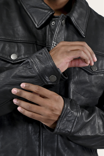 Ruffian Trucker Jacket | Frye Quality