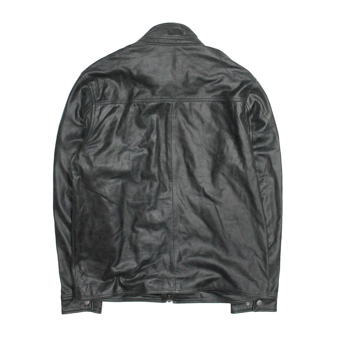 Men’s Black Lawton Modern Nappa Biker Jacket | Frye Sale