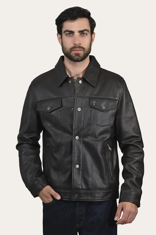 Ruffian Trucker Jacket | Frye Popular