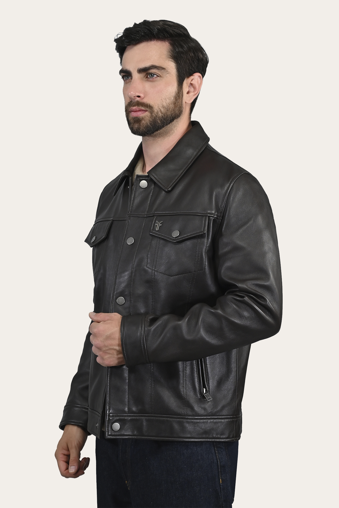 Ruffian Trucker Jacket | Frye Popular