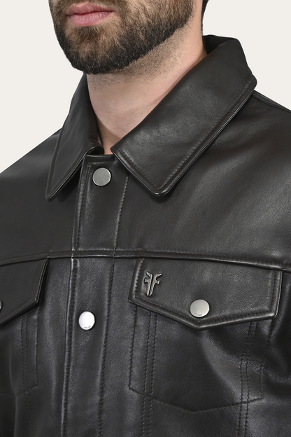 Ruffian Trucker Jacket | Frye Popular