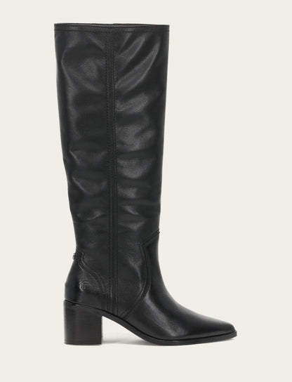 Women's Black Sadie Softy Tall Booties | Frye Classic
