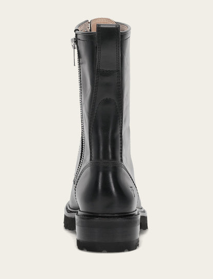 Women's Black Olivia Combat Boots | Frye Classic