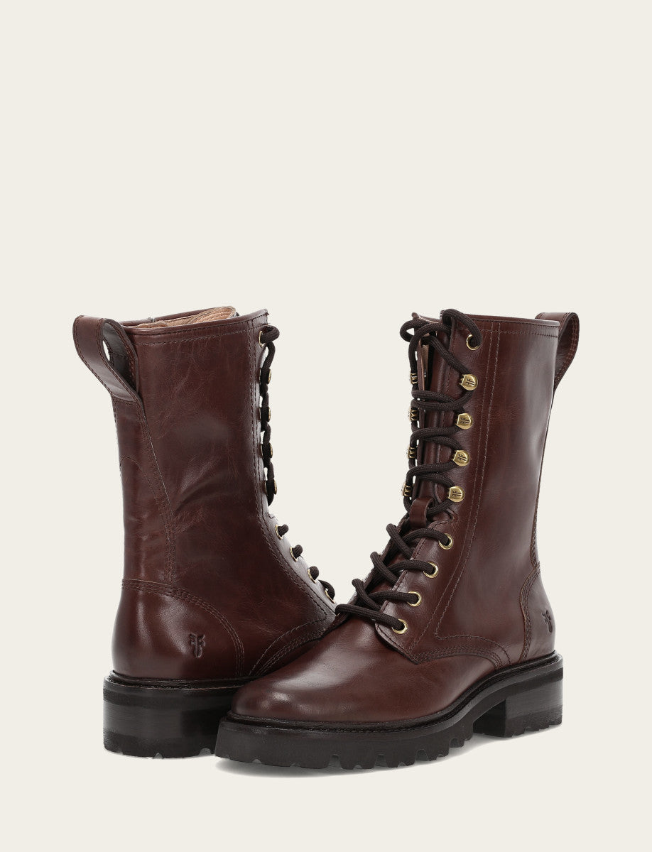 Women's Bourbon Olivia Combat Boots | Frye Featured