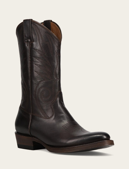Men's Chocolate Grady Vintage Stitch Western Boots | Frye Classic