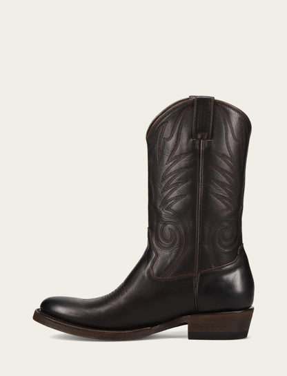 Men's Chocolate Grady Vintage Stitch Western Boots | Frye Classic