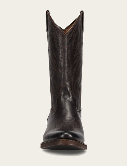 Men's Chocolate Grady Vintage Stitch Western Boots | Frye Classic