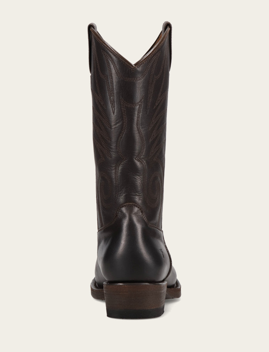 Men's Chocolate Grady Vintage Stitch Western Boots | Frye Classic